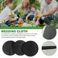 thumbnail image 1 of 10pcs Degradable Reusable Outdoor Tree Mulch Ring Non Woven Fabric Black Smile Home, 1 of 8