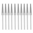 10pcs Dental Disc Mandrel Burs Stainless Steel High Hardness Dental Lab