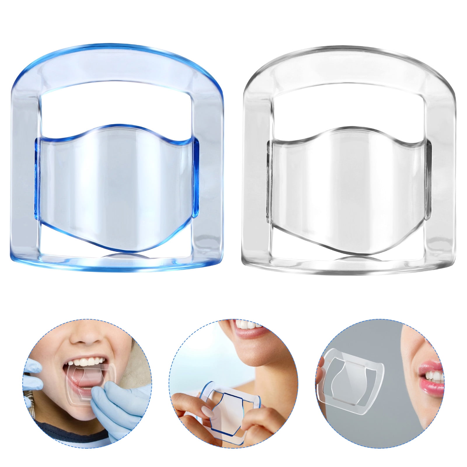 10pcs Dental Mouth Opener Oral Retractor Dental Mouth Bite Block Mouth