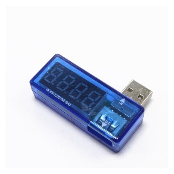 10pcs Digital USB e Power Charging Current Voltage Tester Meter Mini Charger Doctor Voltmeter Ammeter ,Live Data