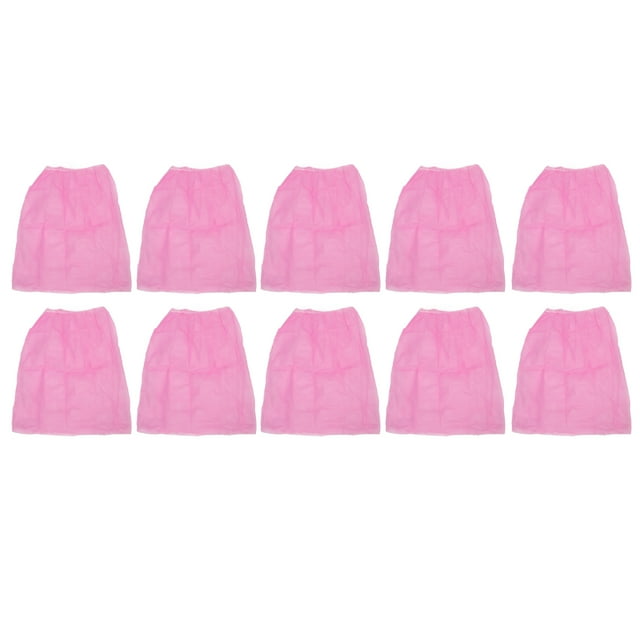 10pcs Disposable Bath Wrap Disposable Sauna Wrap With Adjustable Closure for Beauty Salon