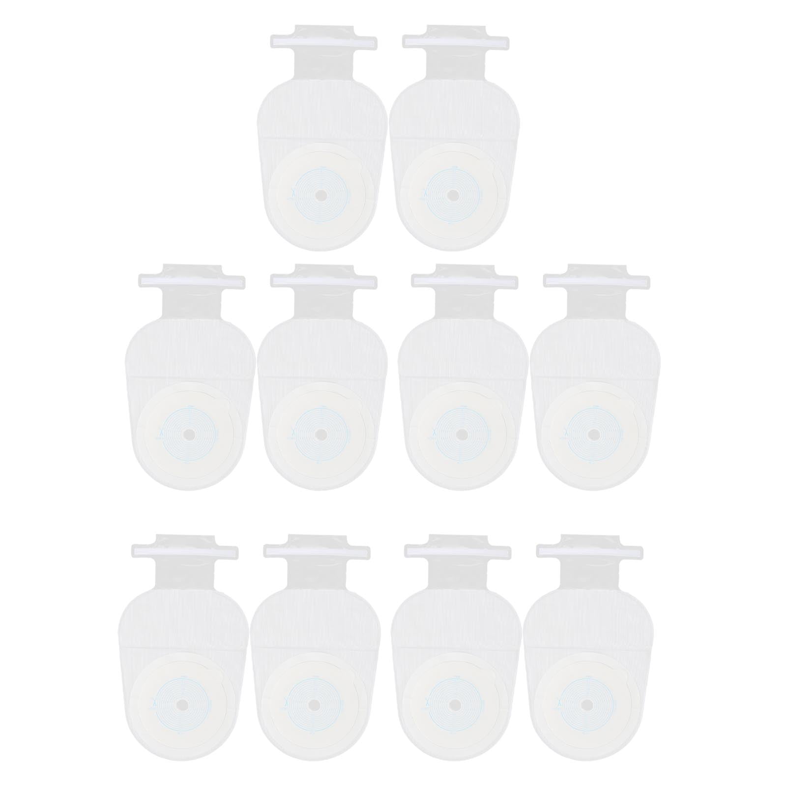 10pcs Disposable Colostomy Bags One Piece Colostomy Bags Cut to Fit