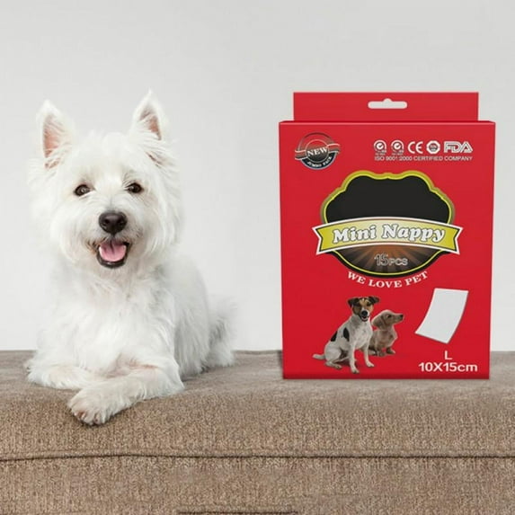 10pcs Disposable Dog Diaper Pet Puppy Nappy Pants Super Absorbent