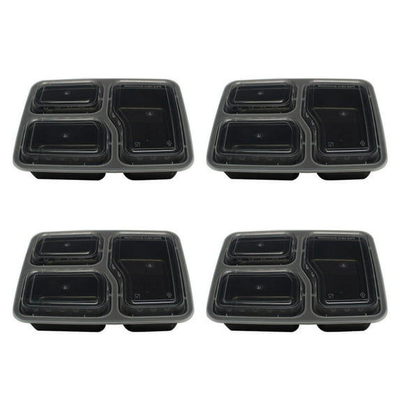 SOAC PP Stackable Bento Boxes 10 Count