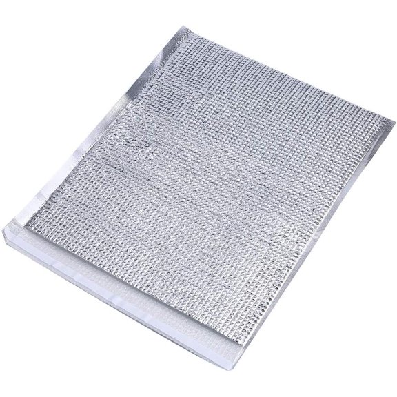 10pcs Disposable Thermal Cooler Bag,Portable Aluminum Foil Insulated Food Storage Bag for Picnics Lunches Traveling Camping (30 * 35cm)