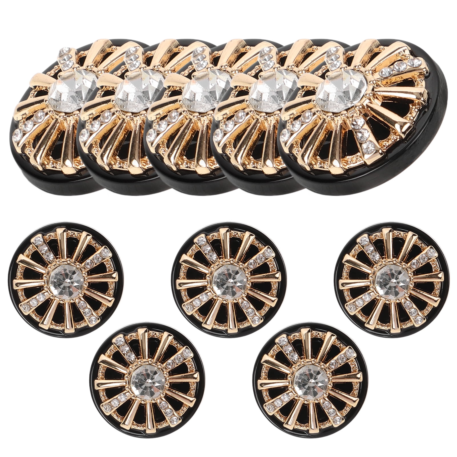 10pcs Diy Sweater Buttons Clothes Metal Buttons Sewing Buttons