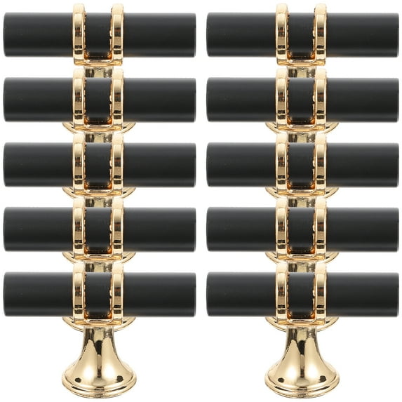 10pcs Door Handle Dresser Pull Furniture Knob Pull Handle Zinc Alloy Knob
