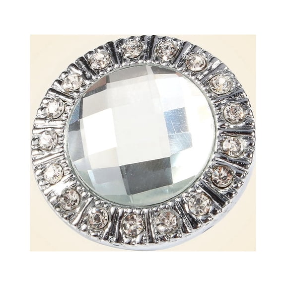 10pcs Door Knob, Clear Crystal Glass Pull Handle Rawer Knob Shiny Rhinestone Inlayed For Door And Any Furniture