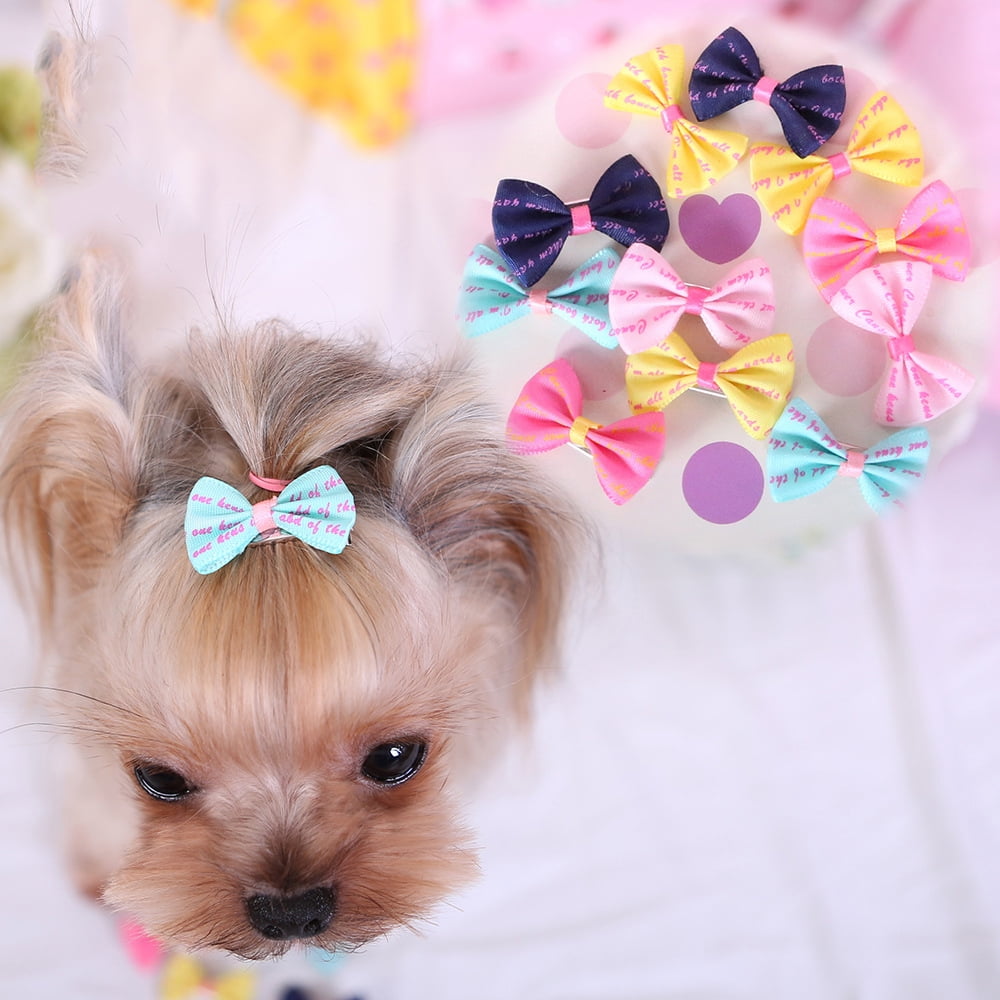 Puppy bows head hot sale