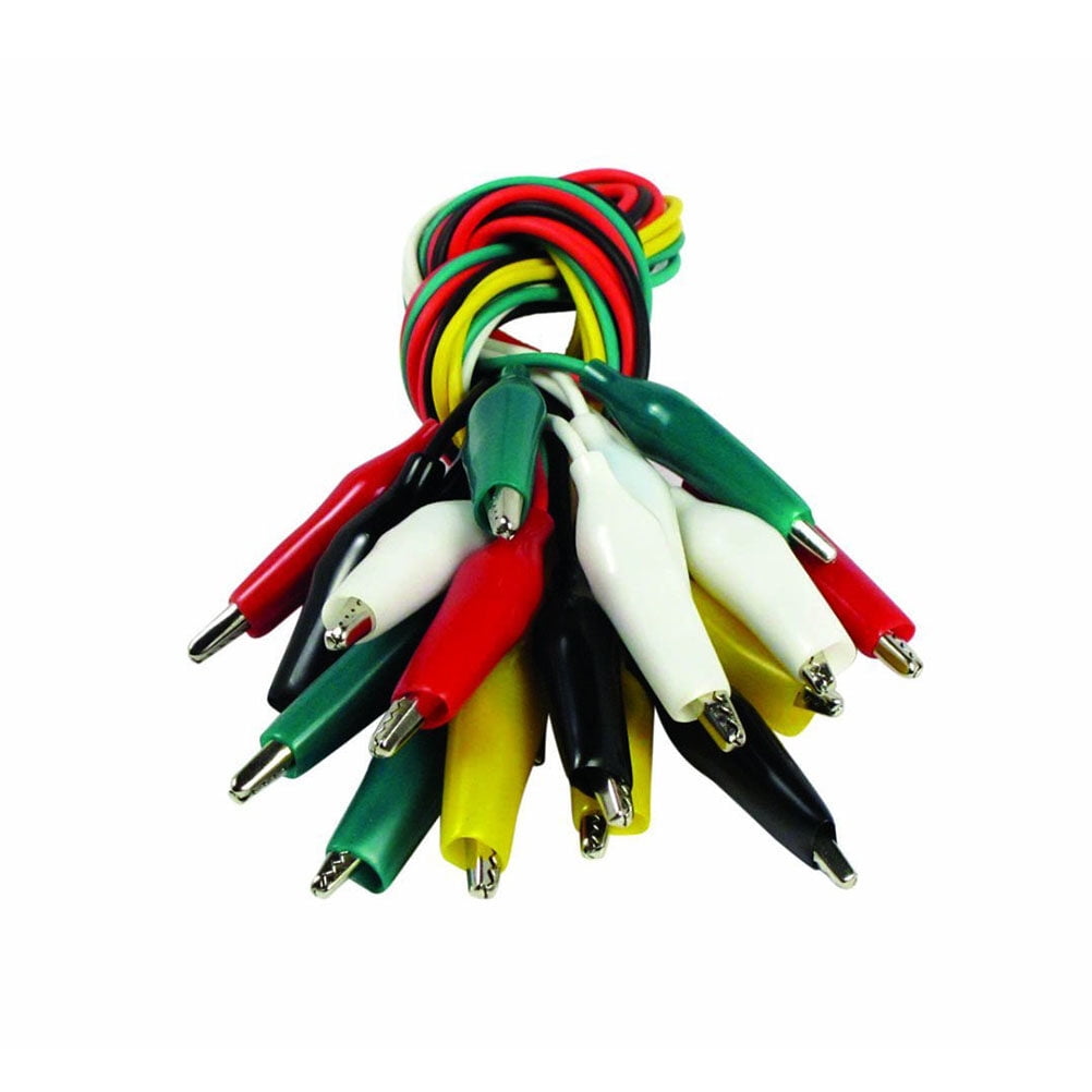 10pcs Doubleended Alligator Clips Wire Crocodile Clips Cable