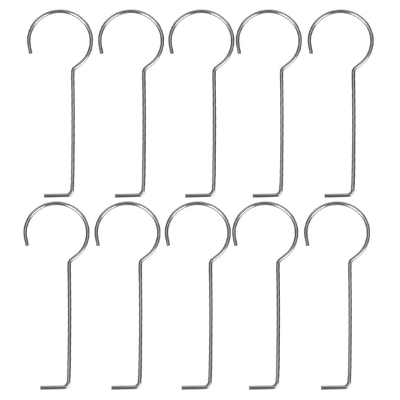 Minkissy Stainless Steel Drain Lifting Hooks 10Pcs for Freezer Sink Bathroom Prevent Clogs Save Money