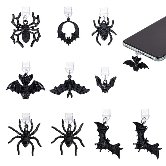 10pcs Dust Plug Charms Dustproof Plugs Dust Plug Charm Type C Port Protector Phone Accessory for Most Type-C Phone