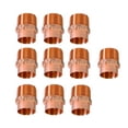 thumbnail image 1 of (10pcs) EZ-FLUID Plumbing 1/2" C X MIP LF Copper Male NPT Adapter Pressure Copper Fittings,Sweat Solder Connection for Residential,Commercial Tube Pipe, 1 of 4
