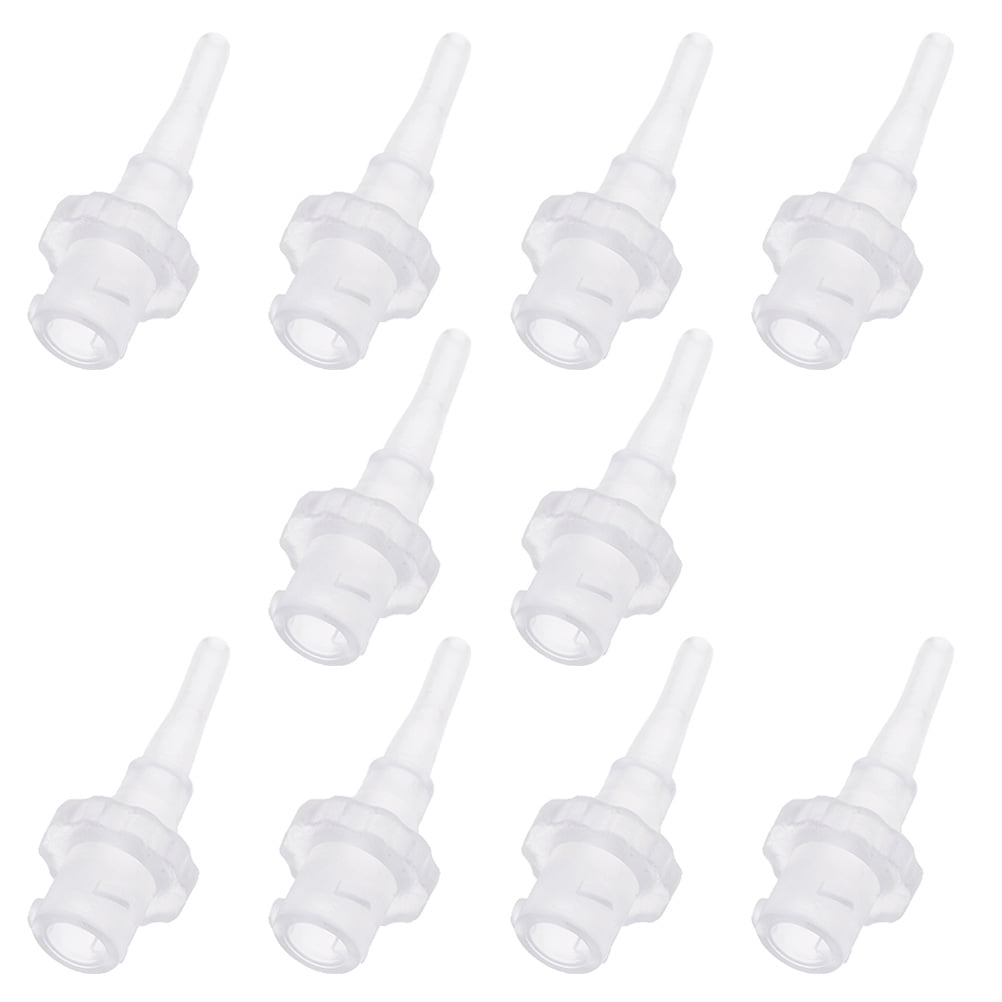 10pcs Ear Cleaning Tips Plastic Ear Washer Tips Disposable Ears Cleaner