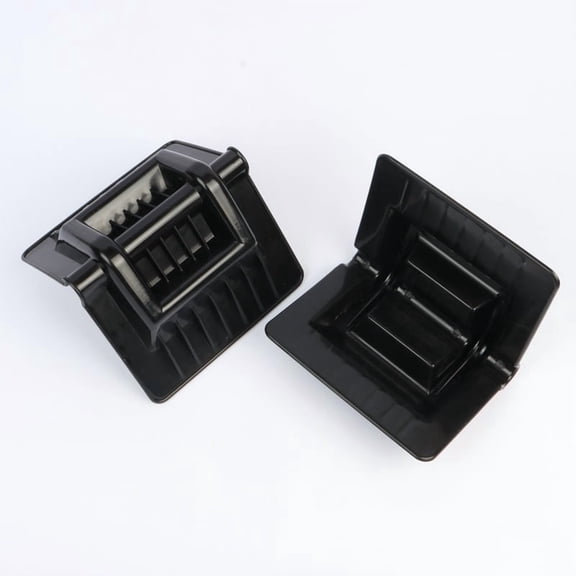 HOOWIFFY 10Pcs Adjustable Black Plastic Edge Protectors for Flatbed Cargo