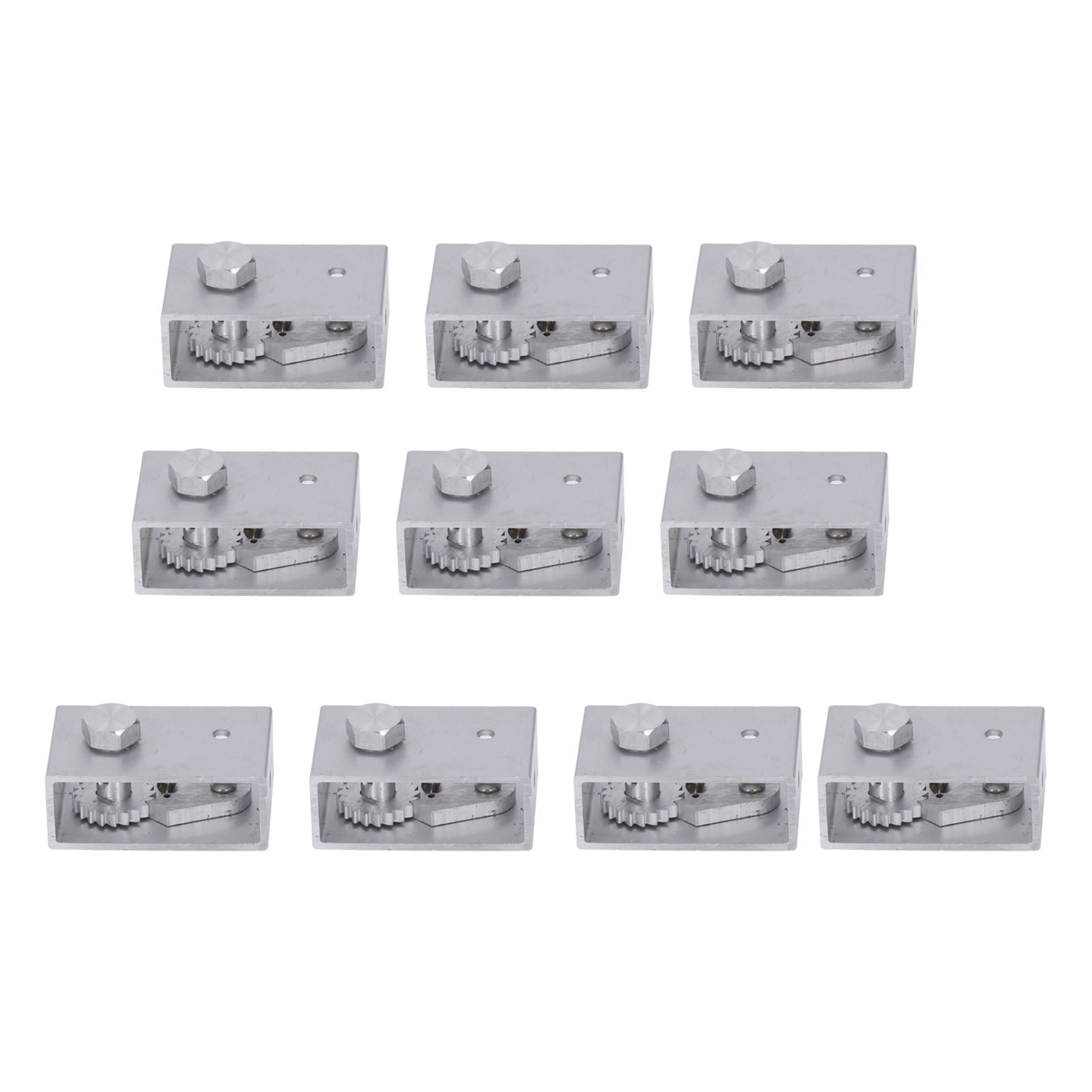 10pcs Electric Fence Wire Tensioner Aluminum Alloy Tension Fence Inline Tightener Anti Theft