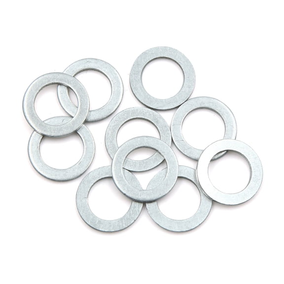 10pcs Engine Oil Crush Washers Drain Plug Gaskets 14mm ID. 22mm OD. for Car
