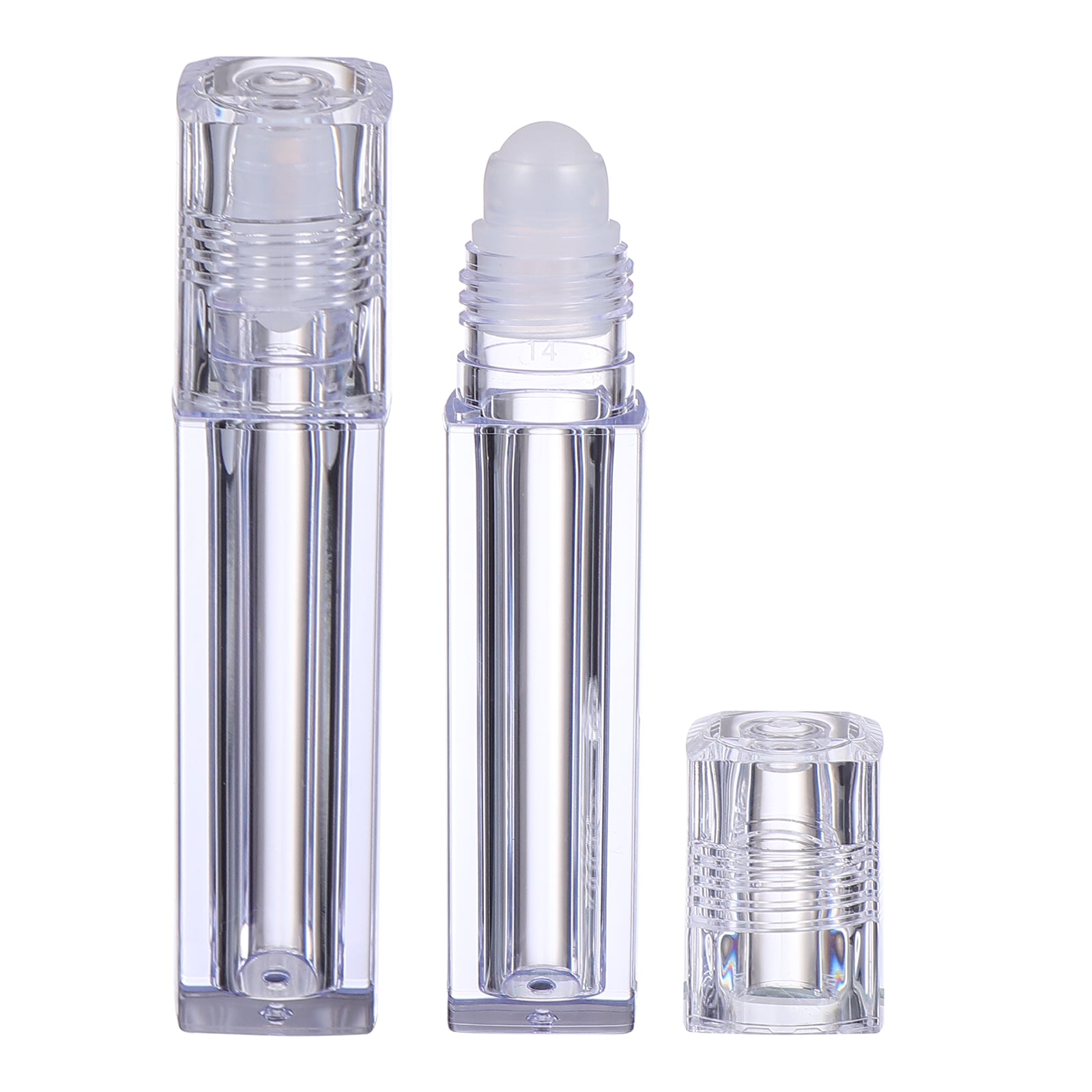 10pcs Essential Oil Roller Ball Bottle Empty Lip Gloss Bottles Rollon