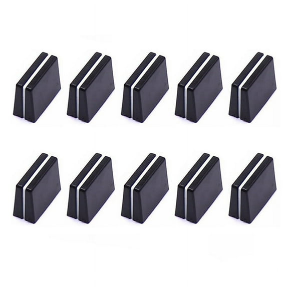 10pcs Fader Caps Mixer Fader Slider Knobs Replacement Buttons Caps for Mixer Console Accessorie 5219