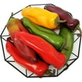 thumbnail image 1 of 10pcs Fake Chili Pepper Artificial Vegetables Vivid Mixed Colors Artificial Hot Peppers for Home Kitchen Fruit Shop Supermarket Desk Decorations Or Props, 1 of 3