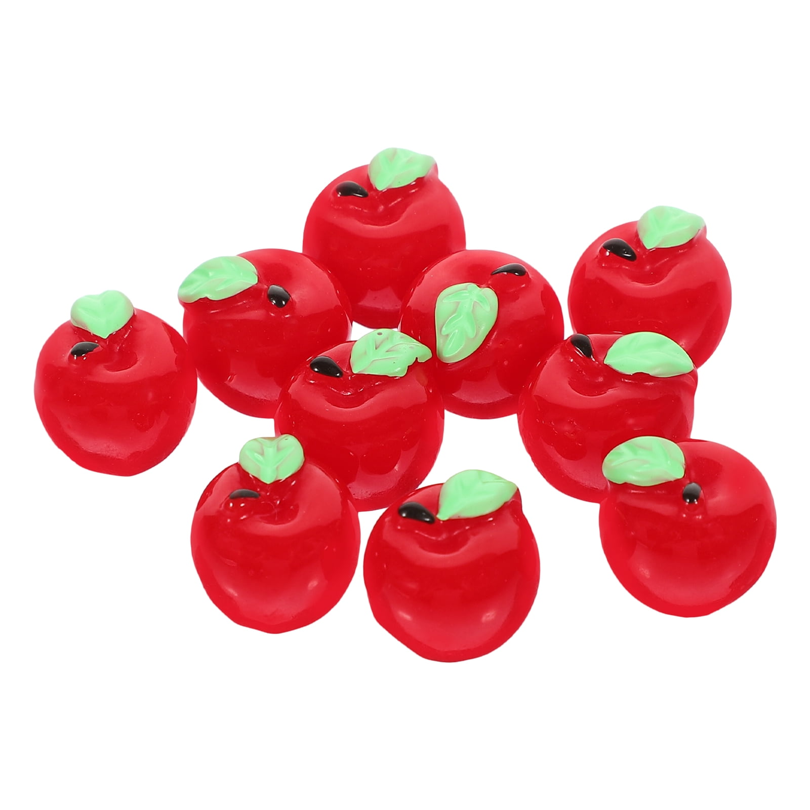 10pcs Fake Fruit Artificial Mini Fruit Models Simulated Dollhouse Mini