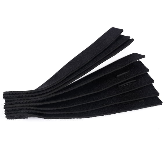 10pcs Fishing Rod Tie Holder Strap Belt Tackle Elastic Wrap Holder Fastener Tie Outdoor Fishing Accessories