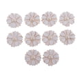 thumbnail image 1 of 10pcs Flatback Sew on Rhinestones Buttons Bead Accessories for DIY - white andpearl pearl, 1 of 9