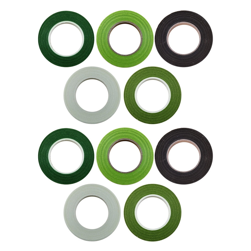 10pcs Floral Tape Flower Stem Tape Floral DIY Tape Paper Tape Floral