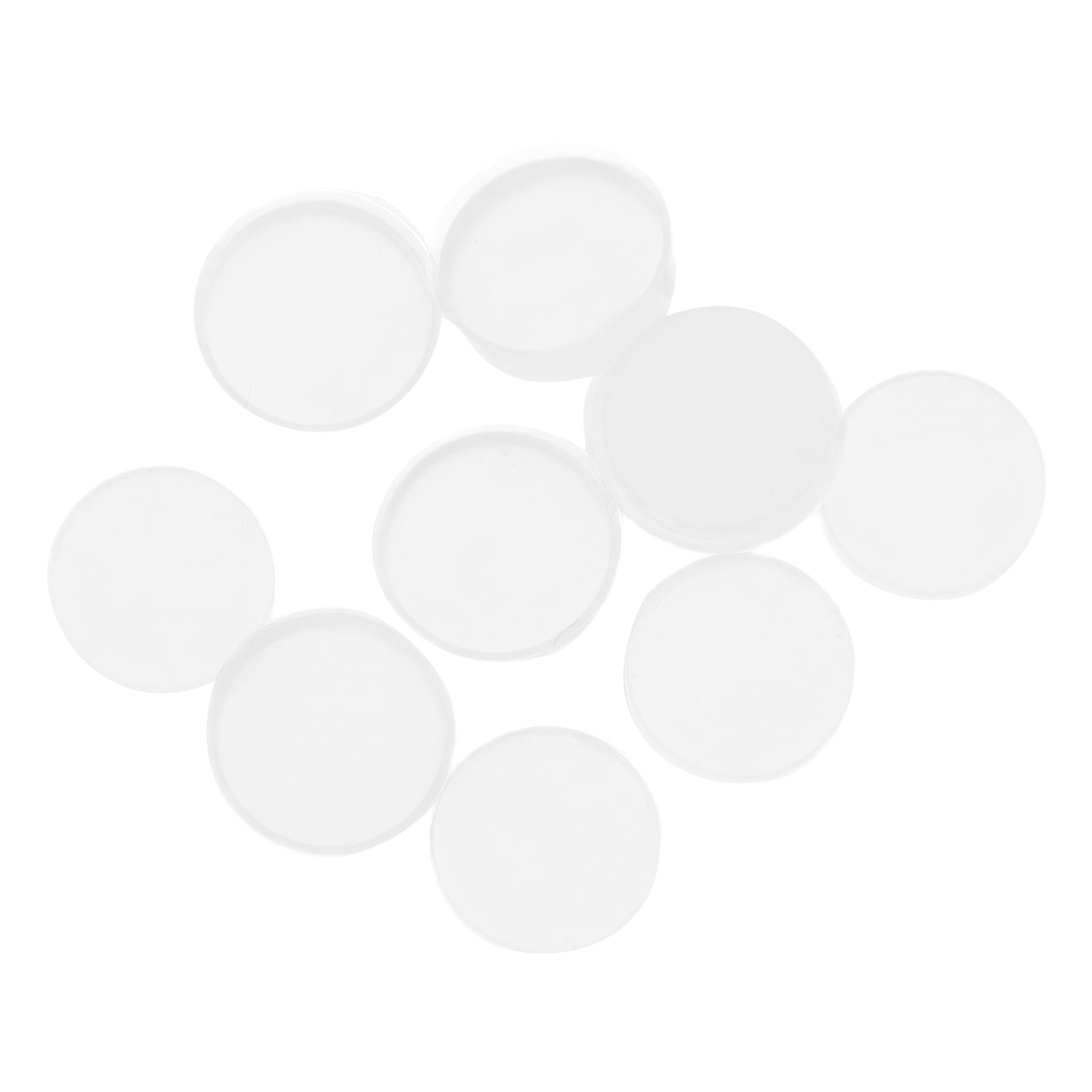 Zorfeter 10Pcs White Silicone Hole Plugs - 15mm Inner Diameter, For 14mm Holes, Dust & Waterproof Sealing Plugs