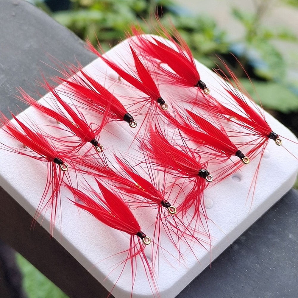 10pcs Fly Fishing Bait Wet Fly Bait Mayfly Lure For Trout Salmon