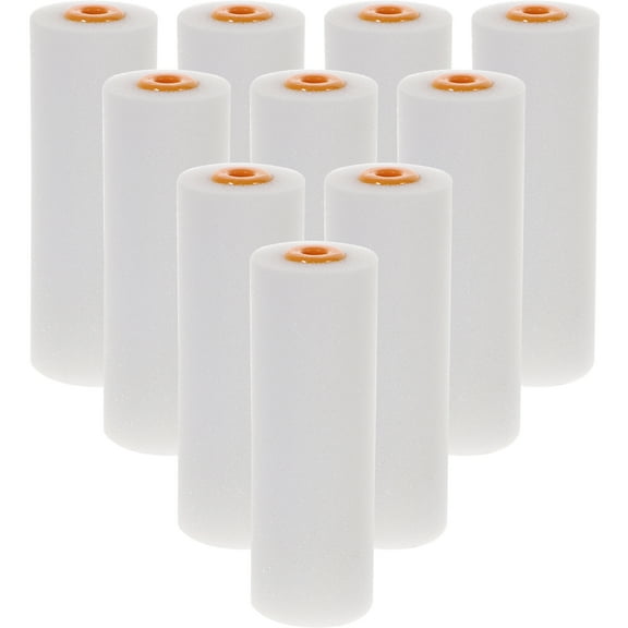 HEALEEP Foams Paint Rollers White for Furniture and Decor 10Pcs 4Inch