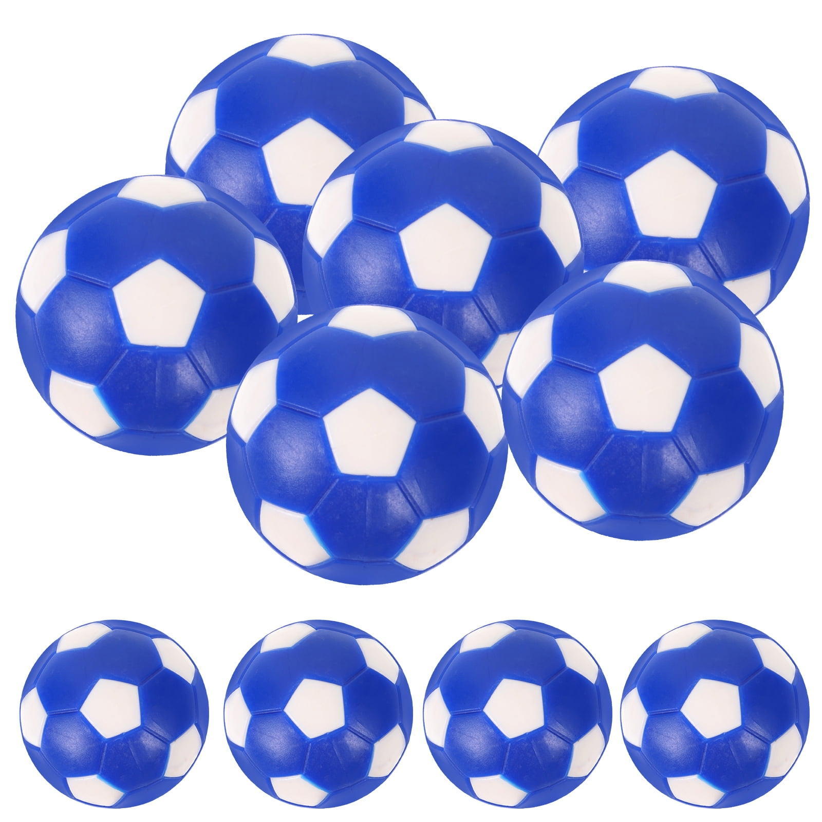 10pcs Football Balls Football Replacements Table Soccer Balls Table