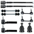 thumbnail image 1 of 10pcs Front Rear Sway Bars Tie Rods Ball Joints For 1999-2004 Ford Mustang, 1 of 5