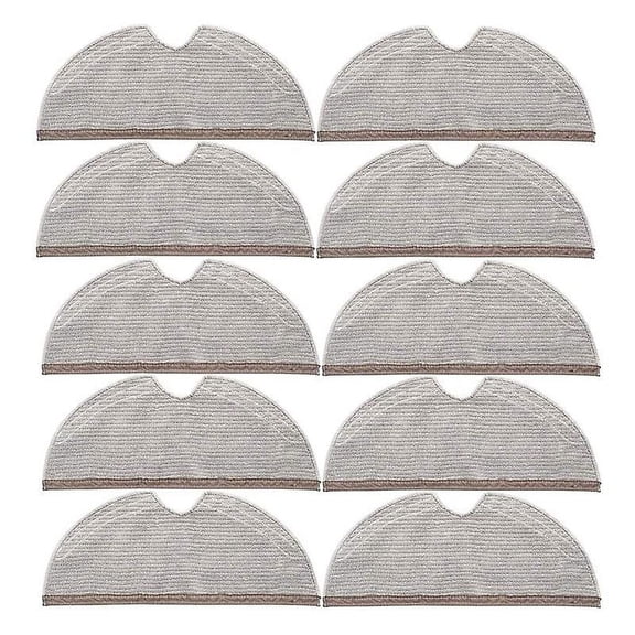 10pcs Full Coverage Mopping Cloths For Xiaomi Roborock S5 S50 S51 S55