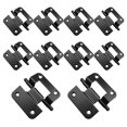 thumbnail image 1 of 10pcs Kitchen Cabinet Door Hinges Iron Cupboard Hinges Furniture Accessories, 1 of 7