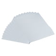 thumbnail image 1 of 10pcs Galvanized Steel Sheet, 6x6cm Metal Sheet Galvanized Steel Plate Panels 0.5mm Thick for Roof Flashing, 1 of 5
