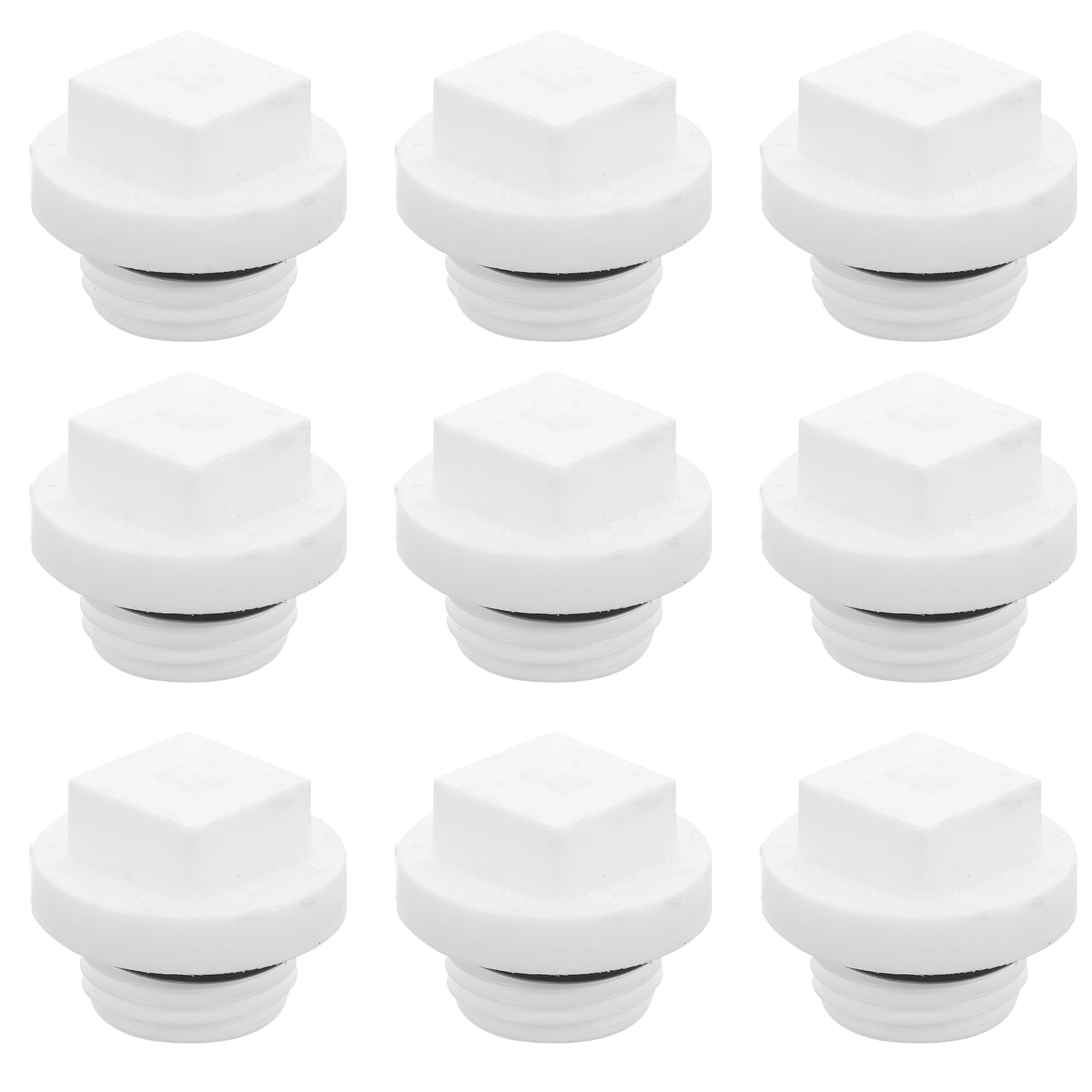 10pcs Garden Hose Plugs Plastic Tubing Stoppers Water Hose Stoppers Pipe Accessory