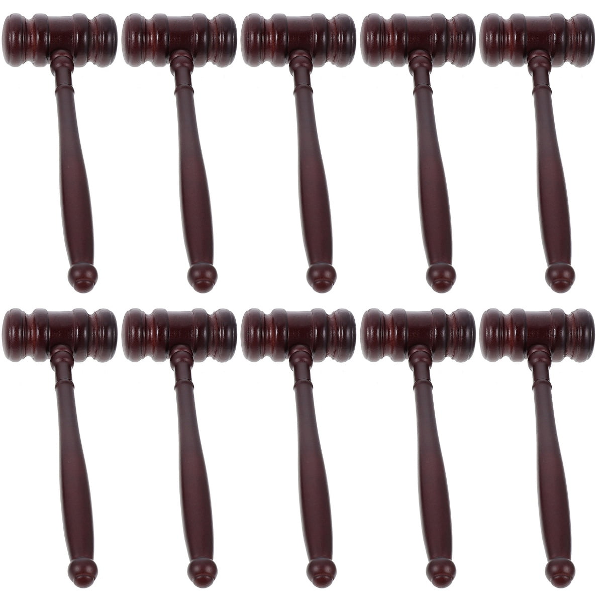 10pcs Gavel, 1 Pc Wooden Judge Gavel Auction Gavel Judge Hammer Gavel