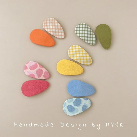 10pcs Girls Tiny Hair Bow Clips Boutique Fully Lined Hair Pins Mini Baby Barrettes Accessories for Infants Toddlers Fine Hair