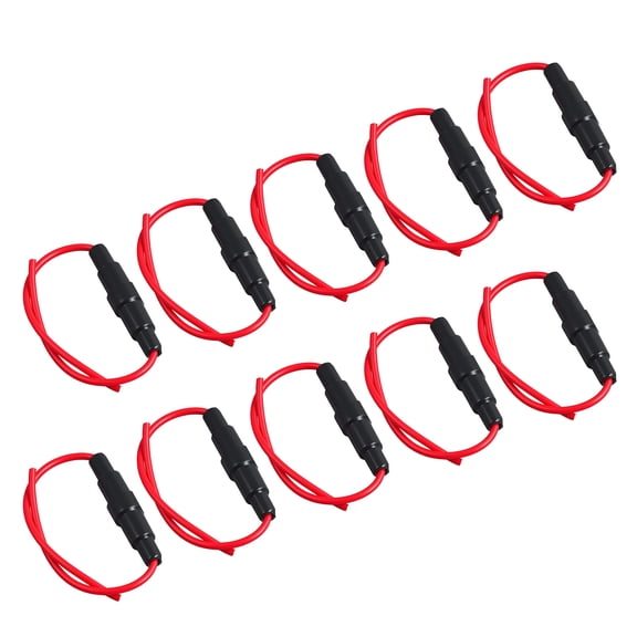 10pcs Glass Fuses Adapters Merge Holders Tool Without Installation Hold for Circuit Defense in Electronics Appliances