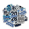thumbnail image 1 of 10pcs Graduation Class Of 2026 Sticker, Senior 2026 Stickers, Waterproof sticker Decoration For Laptop Book Kindle, 1 of 7