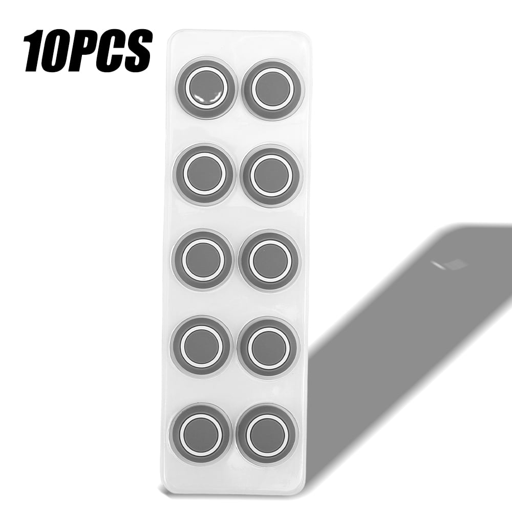 10pcs Gray Anti Collision Car Bumper Guard Pad Selfadhesive Bumper