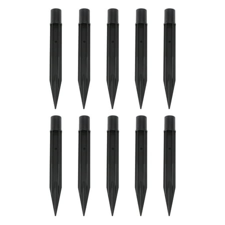 10pcs Ground Spike Lawn Lamp Ground Plug Corrosion Resistant Landscape Lighting Ground Spike