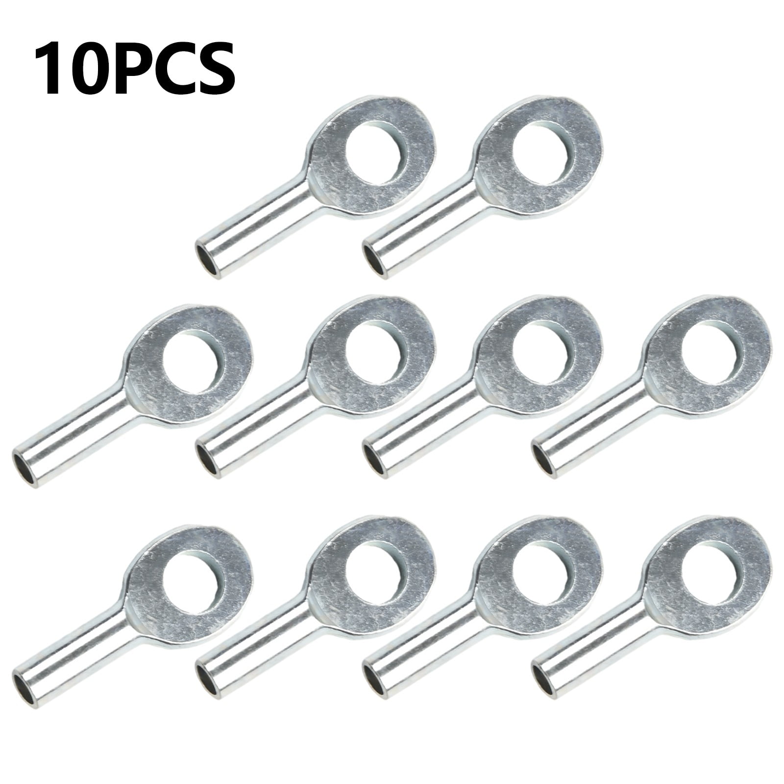 10pcs Gym Pulley Machine Cable Eyelet Terminal Wire Rope Port Joint
