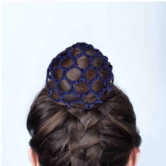 10pcs Hair Bun Covers Cloth Accessories For Women Woven Design Hair Organization Workplace Use