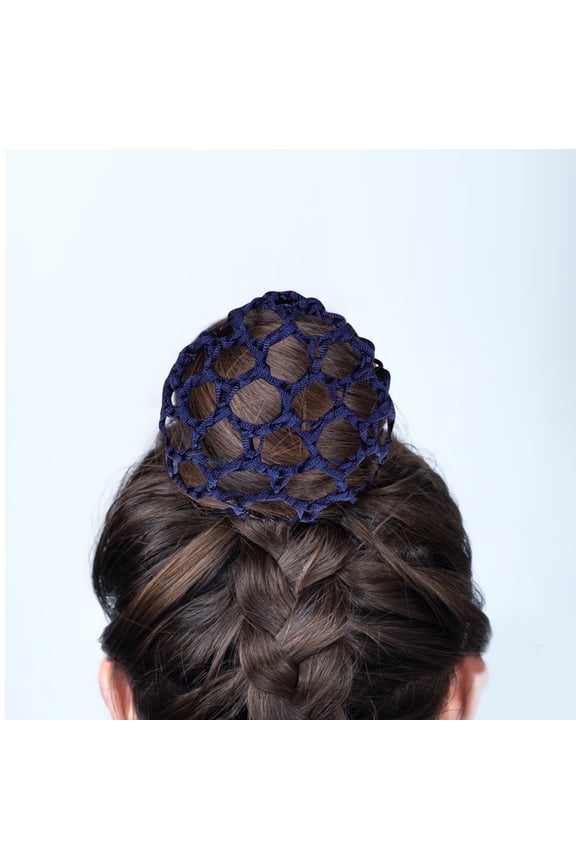 10pcs Hair Bun Covers Cloth Accessories For Women Woven Design Hair Organization Workplace Use