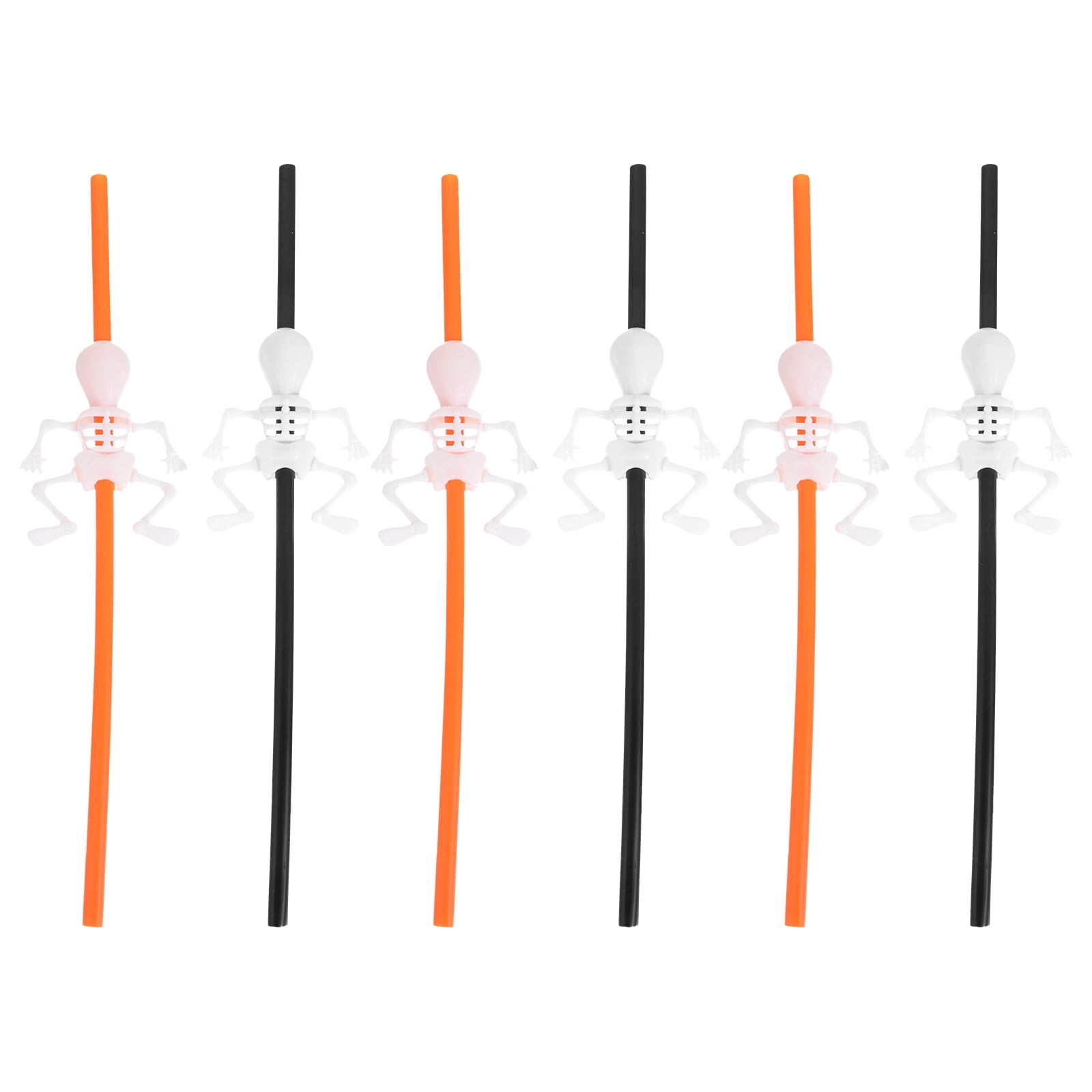 Didiseaon 300 Pcs Halloween Paper Straws Paper Straws for Crafts Striped  Party Straws Halloween Juice Straw Drinking Straw Smoothie Straw Funny  Straw