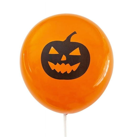 10pcs Halloween Latex Balloon 12" Spooky Decoration Balloon Halloween Party Balloon