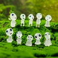 thumbnail image 1 of 10pcs Halloween Luminous Tree Elves Decor, Resin Miniature Gardening Potted Accessories, Funny Shape Mood-Soothe Design, Home Garden Planter Desk Decor, Cute Gift For Garden Lovers, 1 of 9