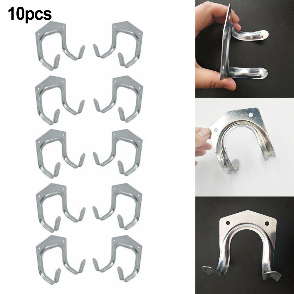 10pcs Hanger Hook Kit Tool Hanging Garage Scaffolding Hanger Garden